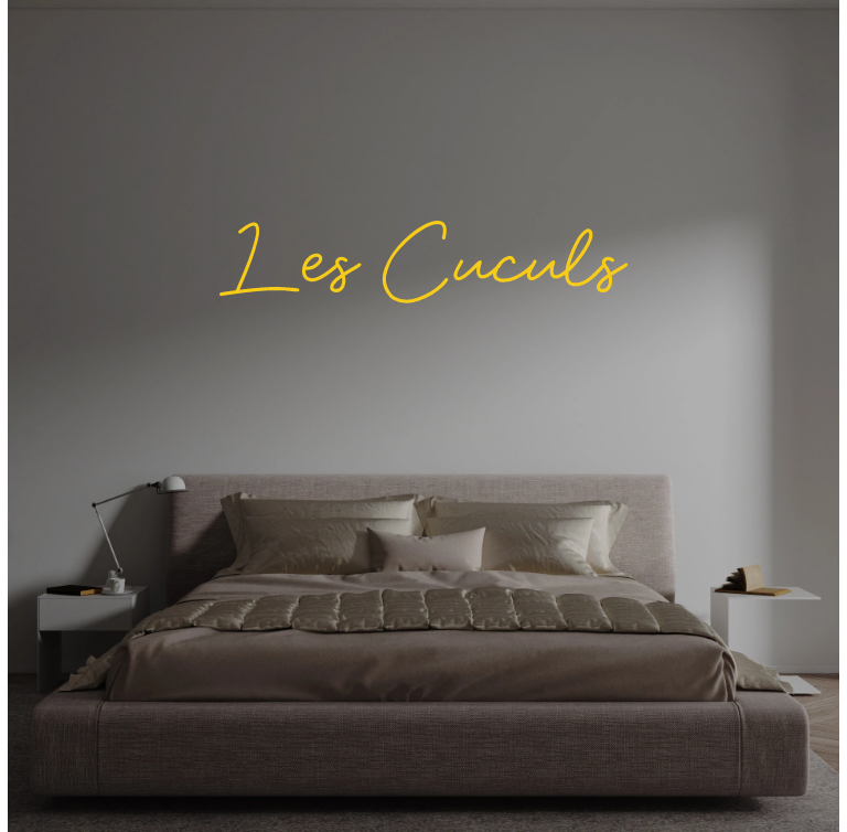Custom text: Les Cuculs